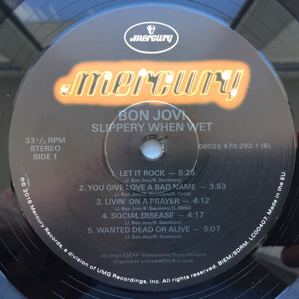 Bon Jovi – Slippery When Wet
