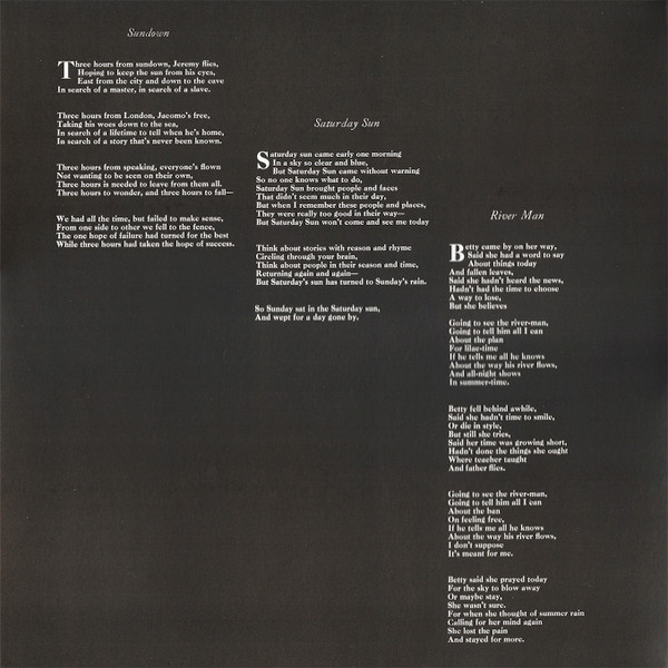 Nick Drake – Five Leaves Left