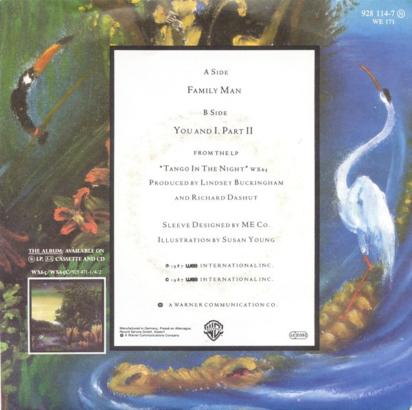 7" | Fleetwood Mac - Family Man / Down Endless Street