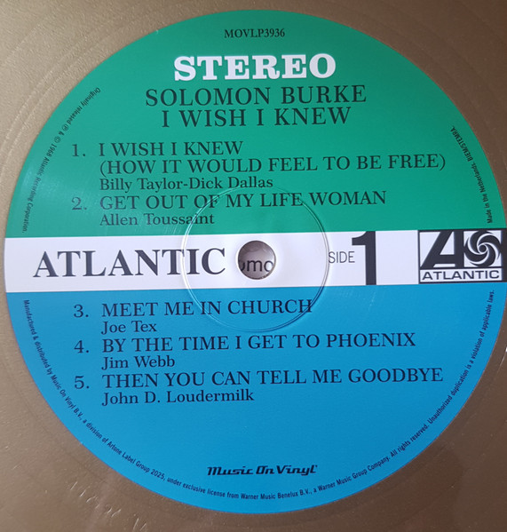Solomon Burke - I Wish I Knew