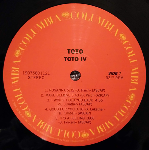 Toto - Toto IV