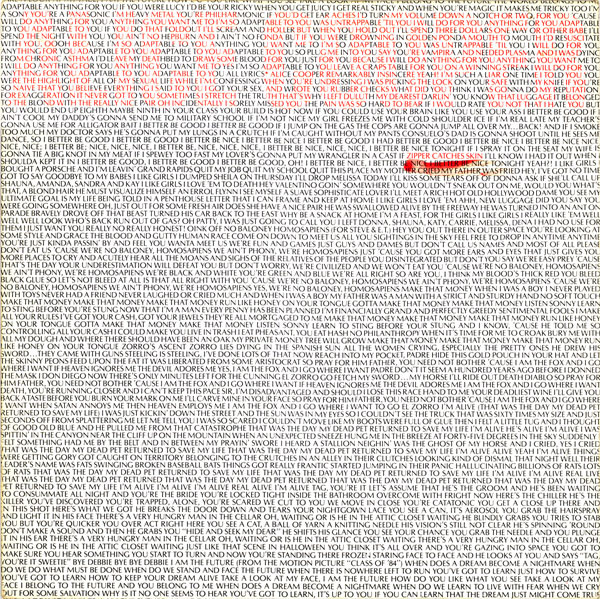 Alice Cooper - Zipper Catches Skin