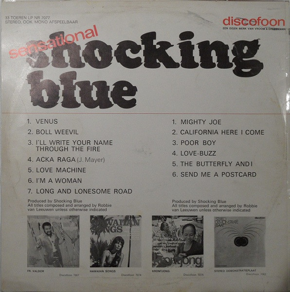 Shocking Blue - Sensational Shocking Blue