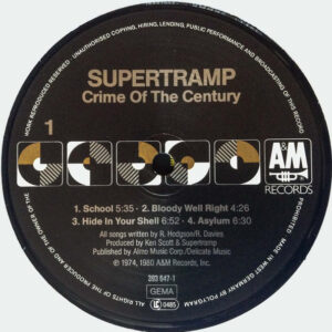 Supertramp - Crime of the Century - Afbeelding 2