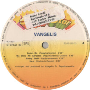 Vangelis - Vangelis - Afbeelding 2