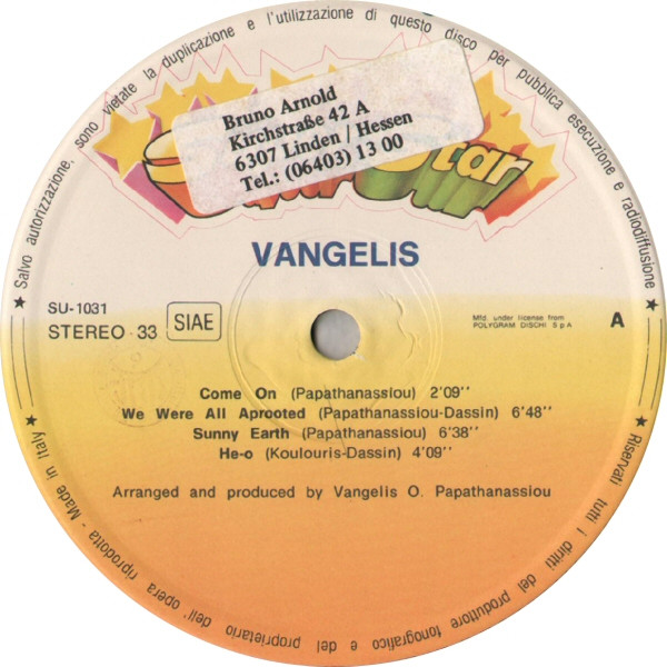 Vangelis - Vangelis