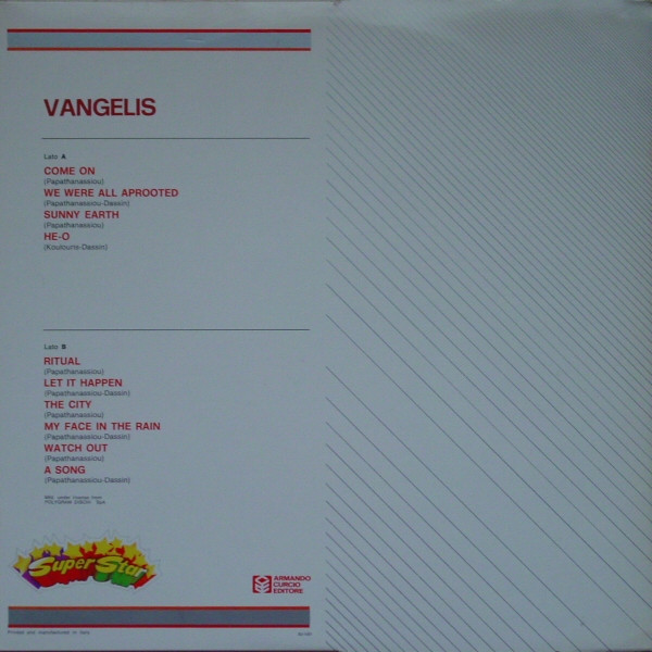 Vangelis - Vangelis
