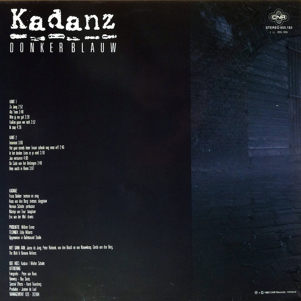 Kadanz - Donkerblauw