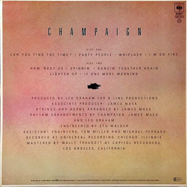 Champaign - How ' Bout Us