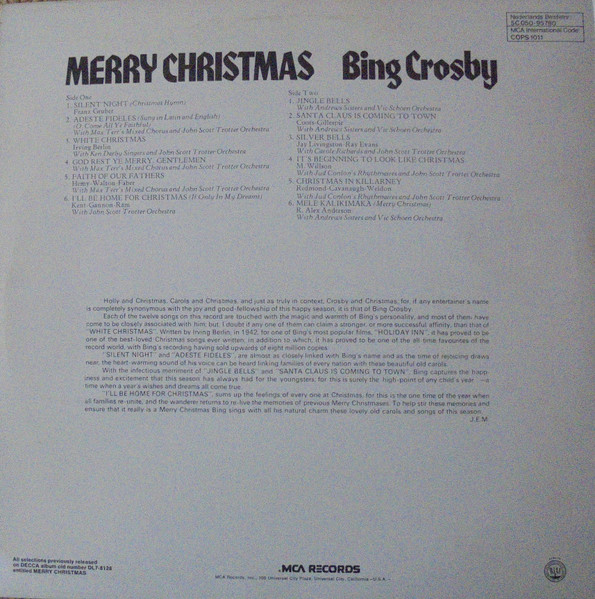 Bing Crosby - White Christmas