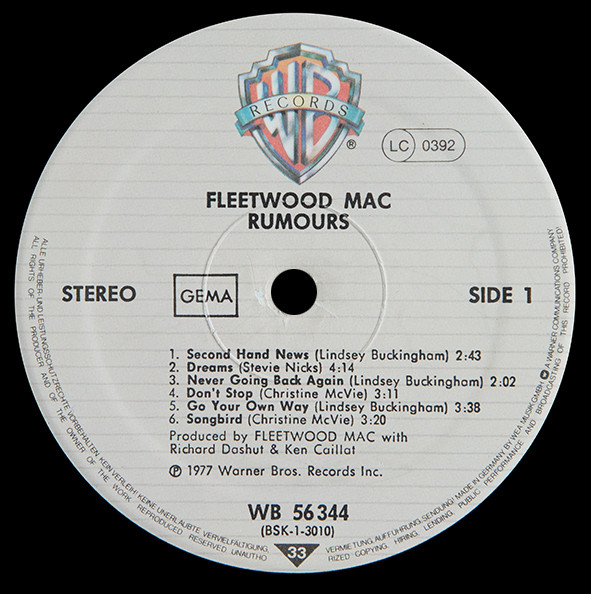 Fleetwood Mac – Rumours