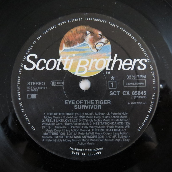 Survivor – Eye Of The Tiger