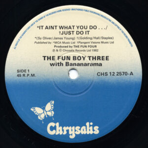 12" | The Fun Boy Three With Bananarama – It Aint What You Do.... /Just Do It (Extended Version) - Afbeelding 2