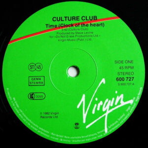 12" | Culture Club – Time (Clock Of The Heart) - Afbeelding 2