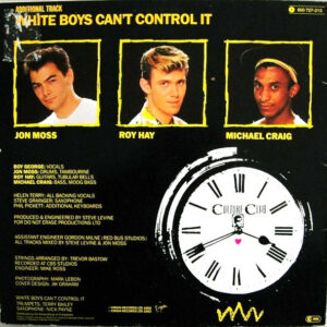 12" | Culture Club – Time (Clock Of The Heart) - Afbeelding 3