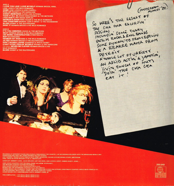 Herman Brood, Nina Hagen And Lene Lovich – Cha Cha - The Soundtrack