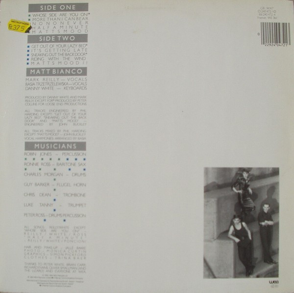 Matt Bianco – Whose Side Are You On