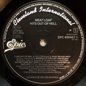 Meat Loaf – Hits Out Of Hell - Afbeelding 2