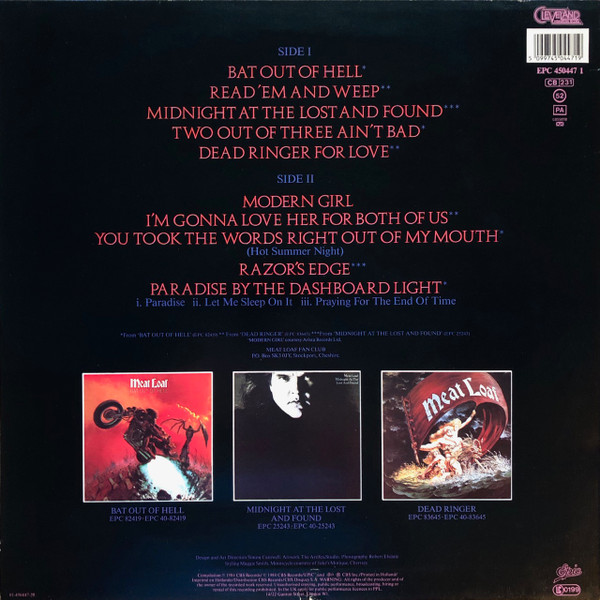 Meat Loaf – Hits Out Of Hell