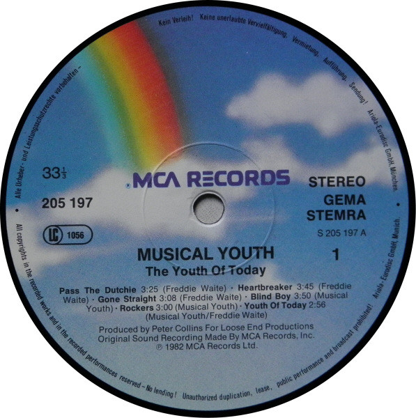 Musical Youth – The Youth Of Today