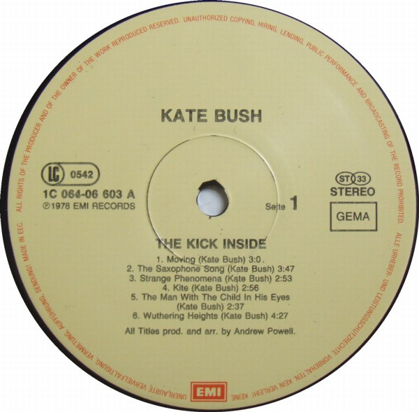 Kate Bush – The Kick Inside