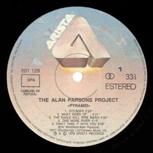 The Alan Parsons Project – Pyramid - Afbeelding 2