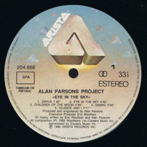 The Alan Parsons Project – Eye In The Sky - Afbeelding 3