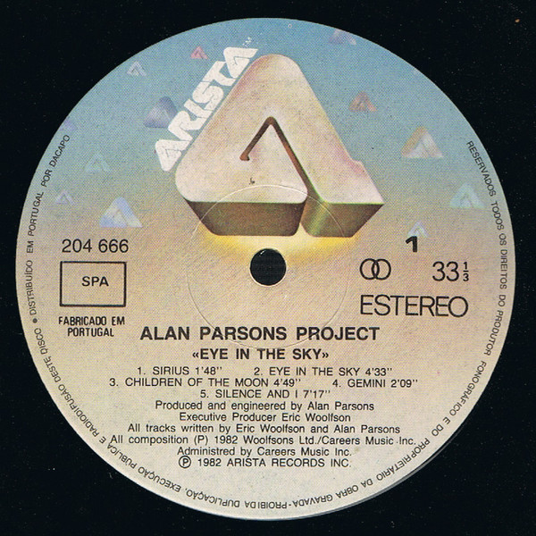 The Alan Parsons Project – Eye In The Sky