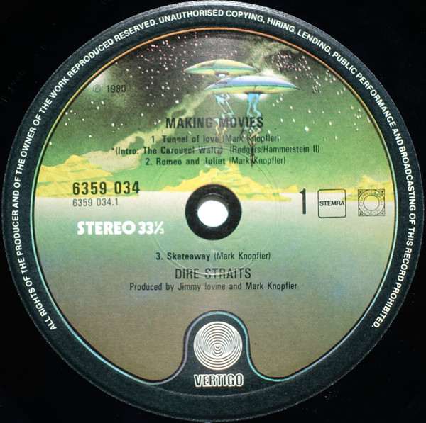Dire Straits – Making Movies