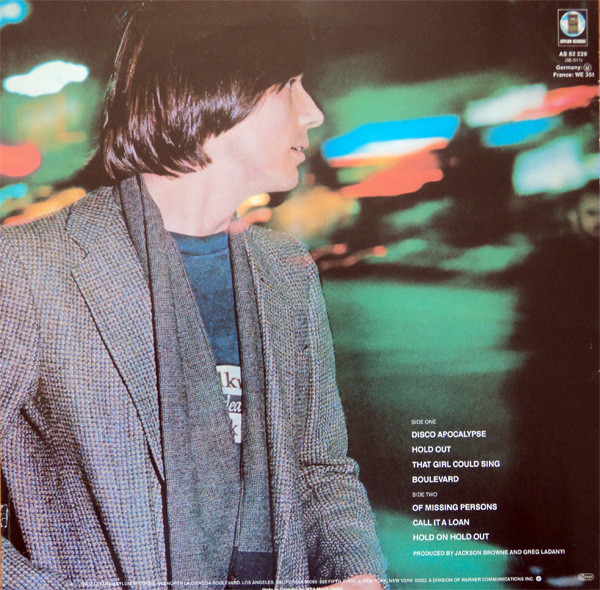 Jackson Browne – Hold Out