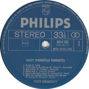 Dusty Springfield – Favourites - Afbeelding 2