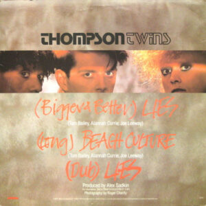 12" | Thompson Twins – Lies - Afbeelding 3