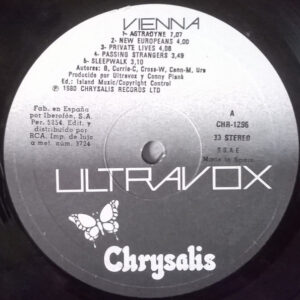 Ultravox - Vienna - Afbeelding 2