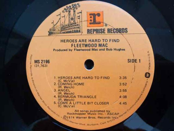 Fleetwood Mac - Heroes are Hard to Find