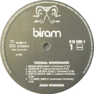 Johan Verminnen - Tweemaal Woordwaarde - Afbeelding 2