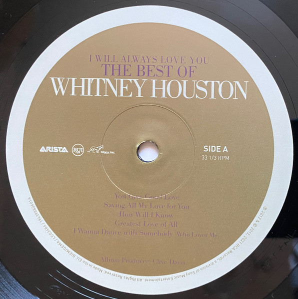 Whitney Houston – I Will Always Love You: The Best Of Whitney Houston
