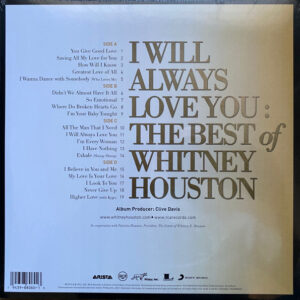 Whitney Houston – I Will Always Love You: The Best Of Whitney Houston - Afbeelding 3