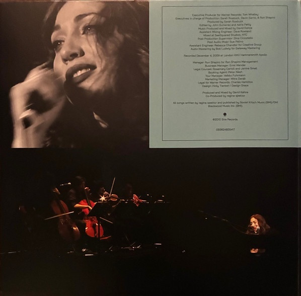 Regina Spektor – Live In London (2LP, blue vinyl)