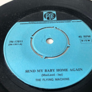 7" | The Flying Machine - Send my Baby Home Again / Look at me, Look at me - Afbeelding 2