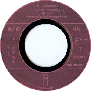 7" | Cat Stevens - Father and Son / Moon Shadow - Afbeelding 2