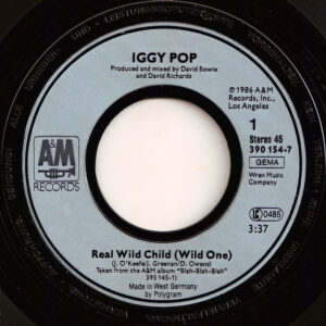 7" | Iggy Pop ‎– Real Wild Child (Wild One) - Afbeelding 2
