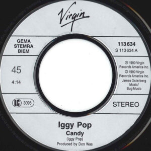 7" | Iggy Pop – Candy - Afbeelding 2