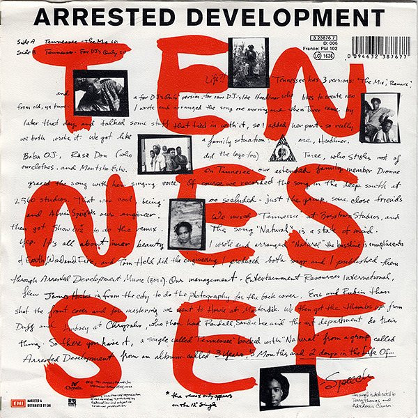 7" | Arrested Development – Tennessee