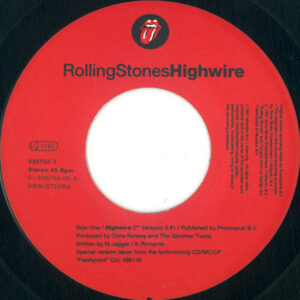 7" | Rolling Stones – Highwire - Afbeelding 2