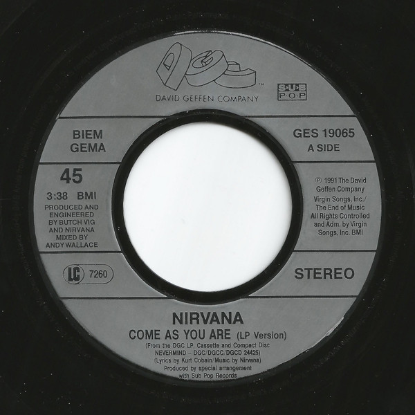 7" | Nirvana – Come As You Are