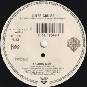 7" | Julee Cruise – Falling (The Theme From Twin Peaks) - Afbeelding 2