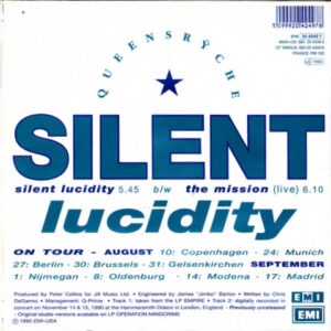 7" | Queensrÿche – Silent Lucidity - Afbeelding 3