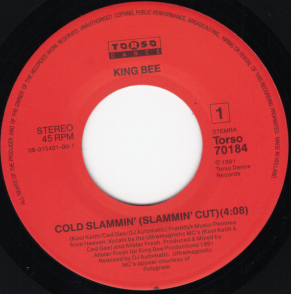 7" | King Bee – Cold Slammin'