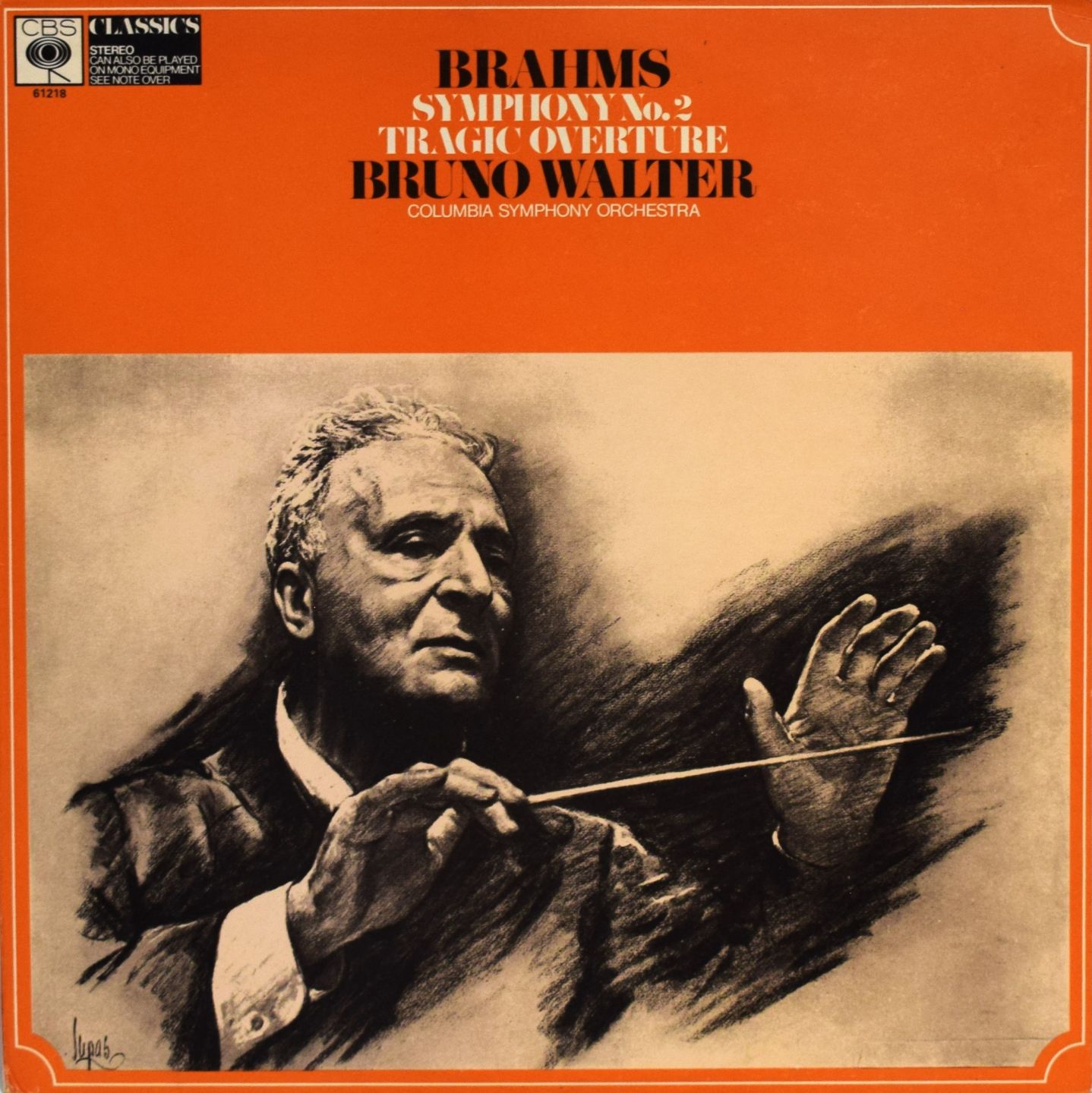 Brahms, Columbia Symphony Orchestra, Bruno Walter  – Symphony No. 2 - Afbeelding 1