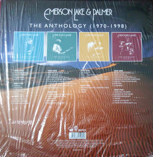 Emerson, Lake and Palmer - The Anthology (1970 - 1998) 4 LP-box